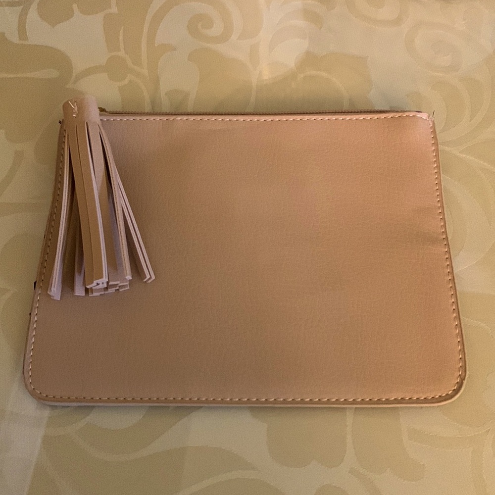 NWOT Jules Kay Vegan Leather Travel Pouch